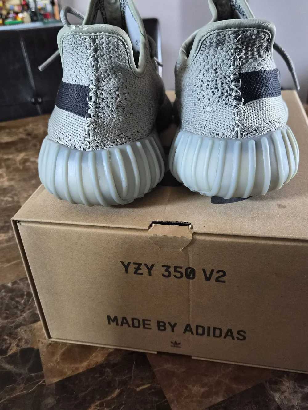Adidas Yeezy Boost 350 V2 Sneakers - Granite/Black
